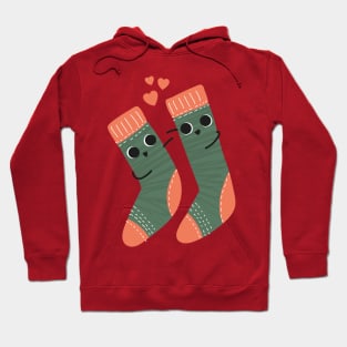 Cute Lovely Christmas Socks in Love Hoodie